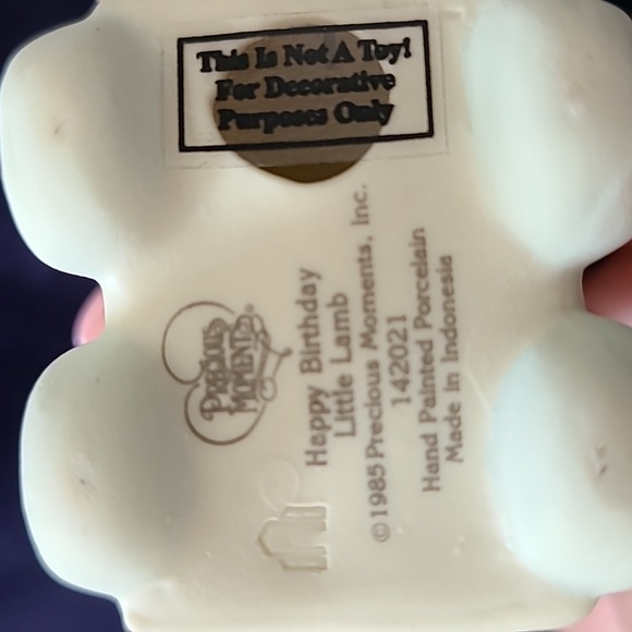 NIB Precious Moments-Happy Birthday Little Lamb Age 1 Figurine - Picture 6 of 7